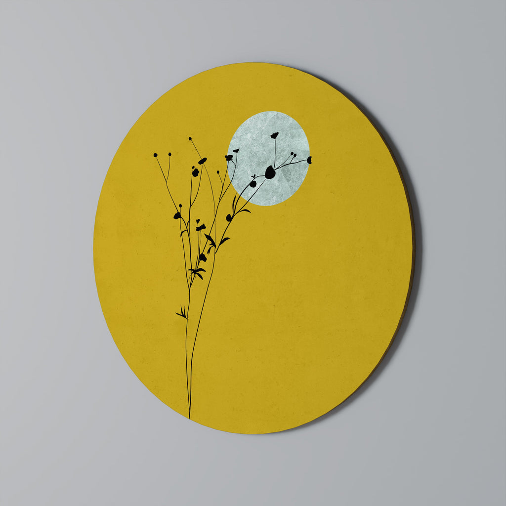 RISE IN THE LIGHT Runde Wanddekoration Ø 69 cm