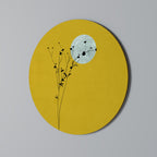 RISE IN THE LIGHT Runde Wanddekoration Ø 69 cm