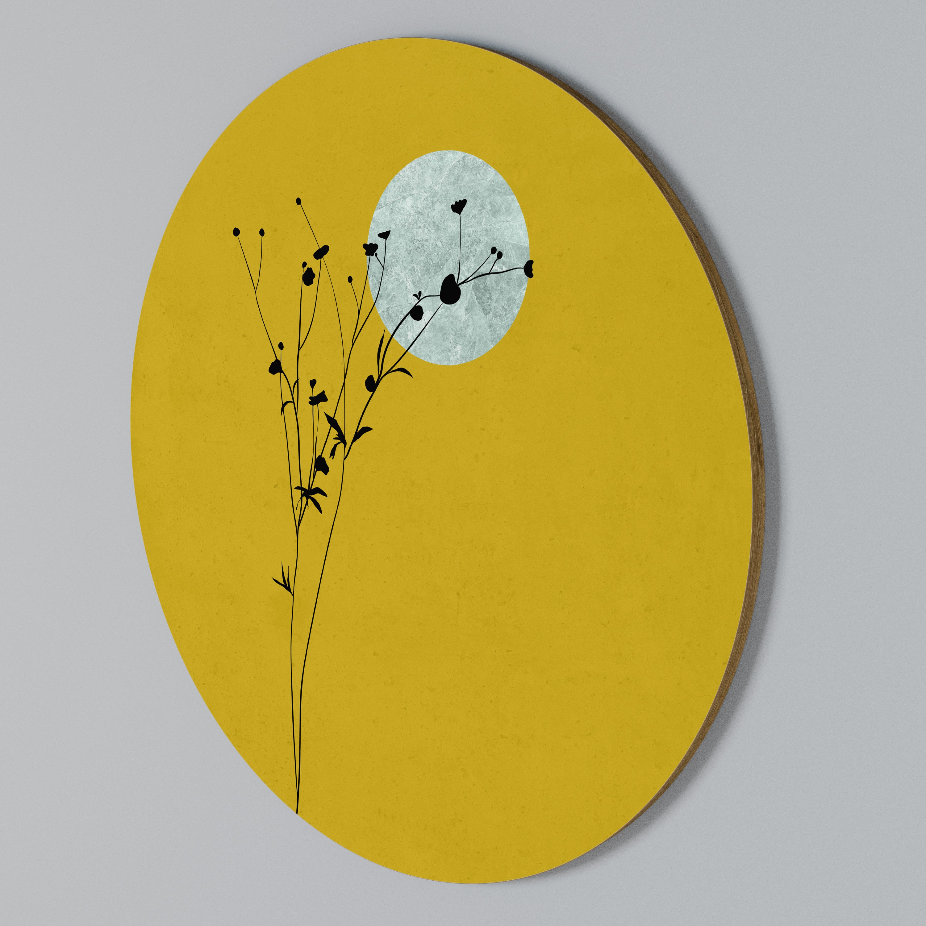 RISE IN THE LIGHT Rundes Wandbild