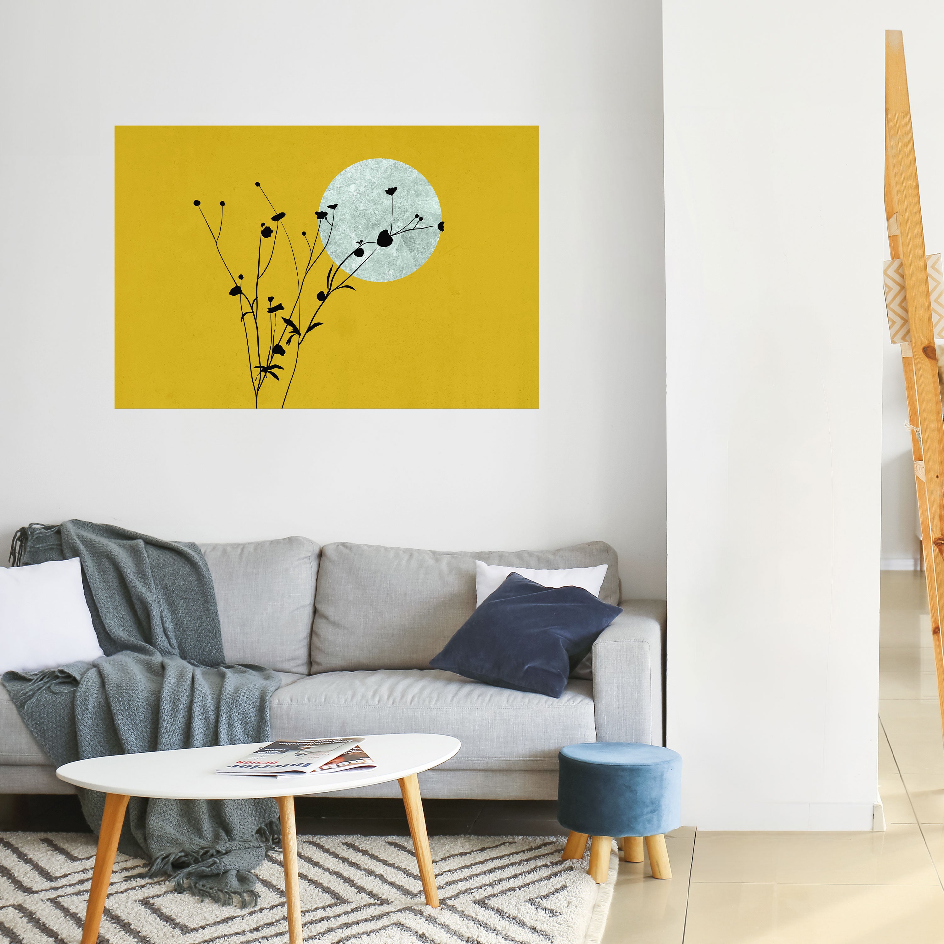 RISE IN THE LIGHT Horizontales Poster zum Abziehen und Aufkleben