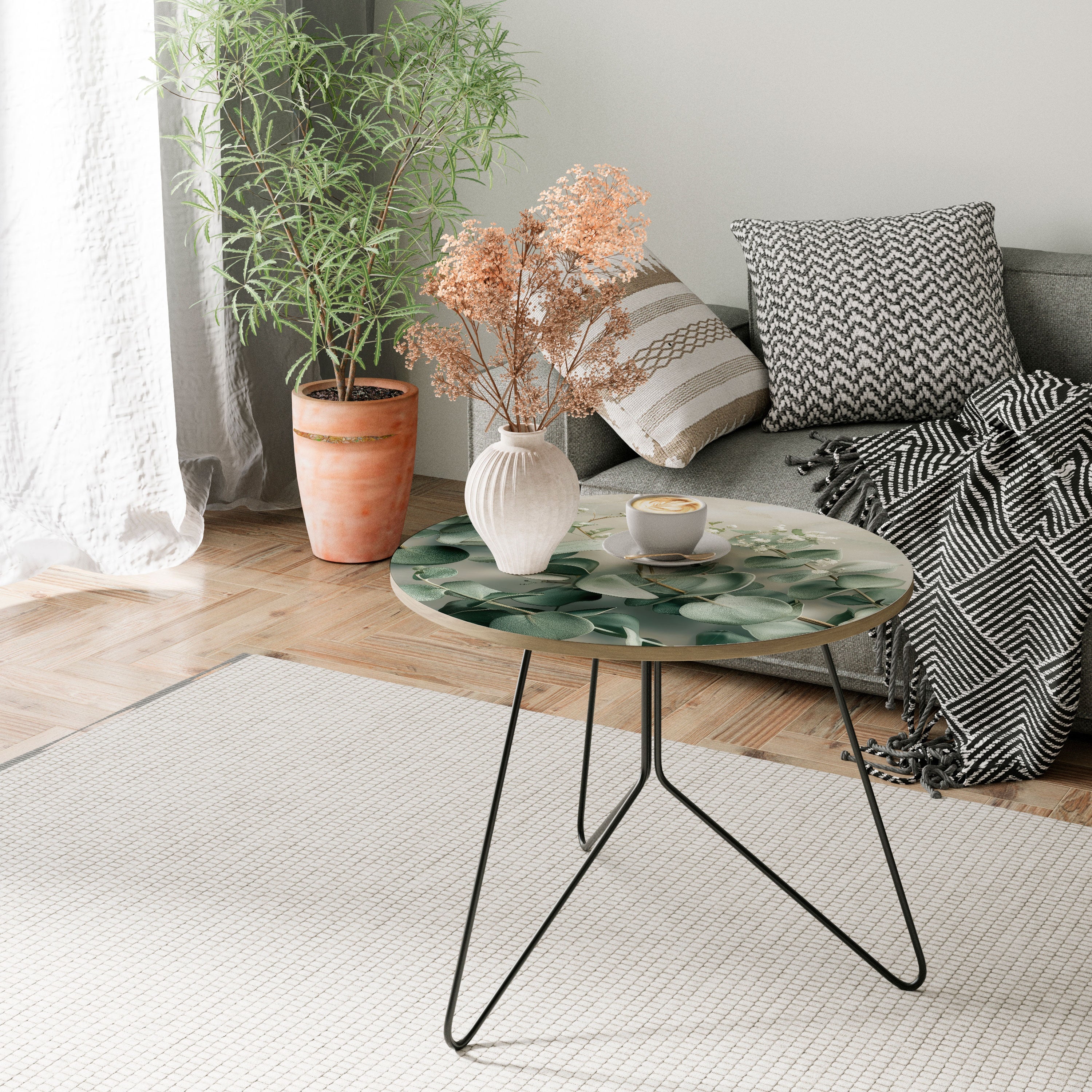 ELEGANT LEAF BALLET Coffee Table 69