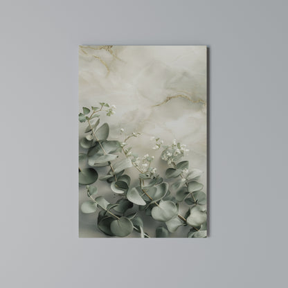 ELEGANT LEAF BALLET Vertical Canvas Print