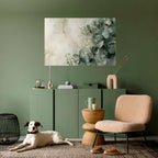 ELEGANT LEAF BALLET Selbstklebendes Horizontal-Poster