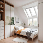 ELEGANT LEAF BALLET Selbstklebendes Horizontal-Poster