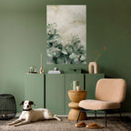 ELEGANT LEAF BALLET Selbstklebendes Poster - Hochformat