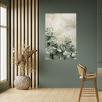 ELEGANT LEAF BALLET Selbstklebendes Poster - Hochformat