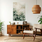 ELEGANT LEAF BALLET Selbstklebendes Poster - Hochformat