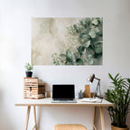 ELEGANT LEAF BALLET Selbstklebendes Horizontal-Poster