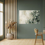 ELEGANT LEAF BALLET Selbstklebendes Horizontal-Poster