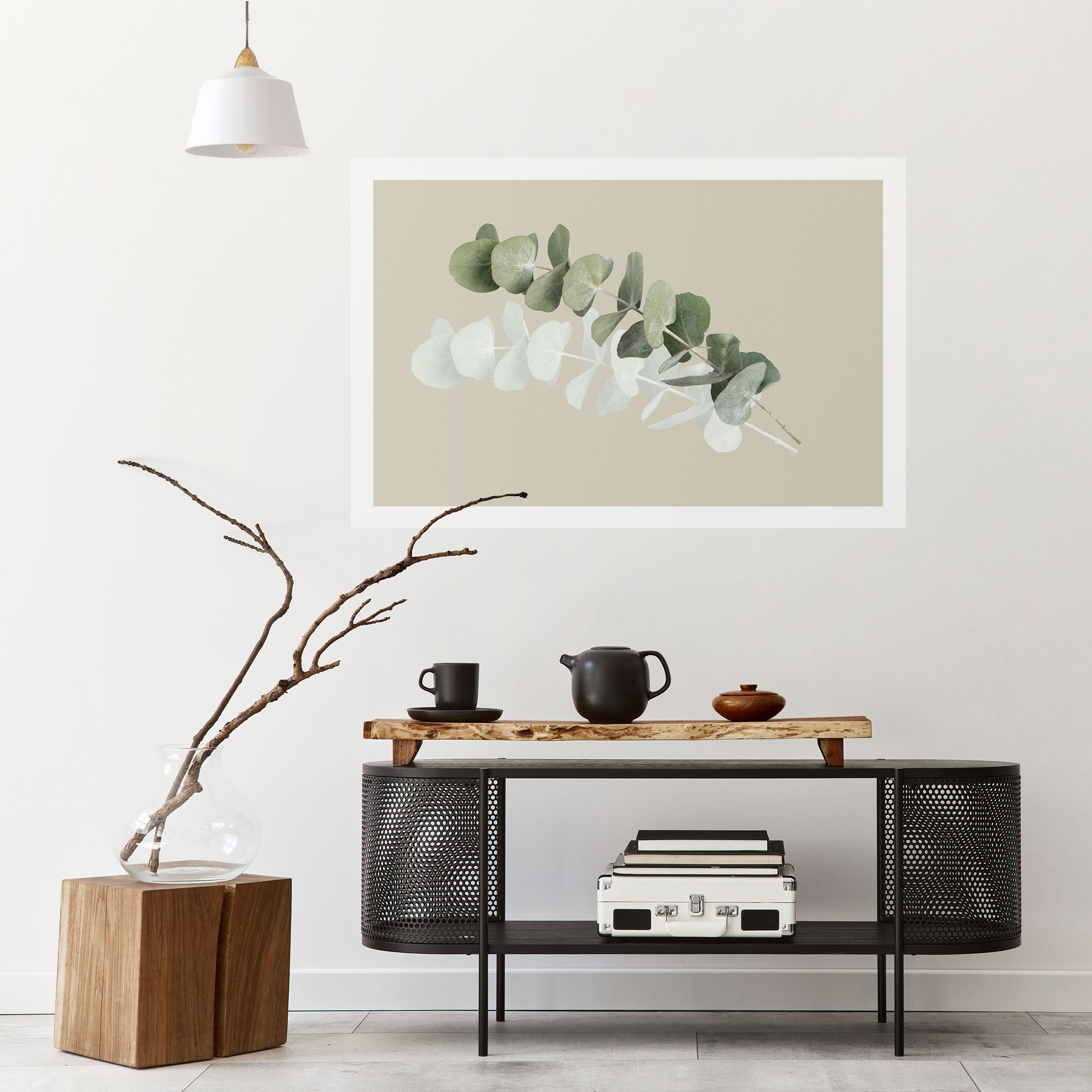 TRANSLUCENT NATURE Horizontales Poster zum Abziehen und Aufkleben