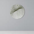 NATURE'S SYMMETRY Runde Wanddekoration Ø 69 cm