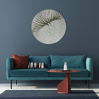 NATURE'S SYMMETRY Runde Wanddekoration Ø 69 cm