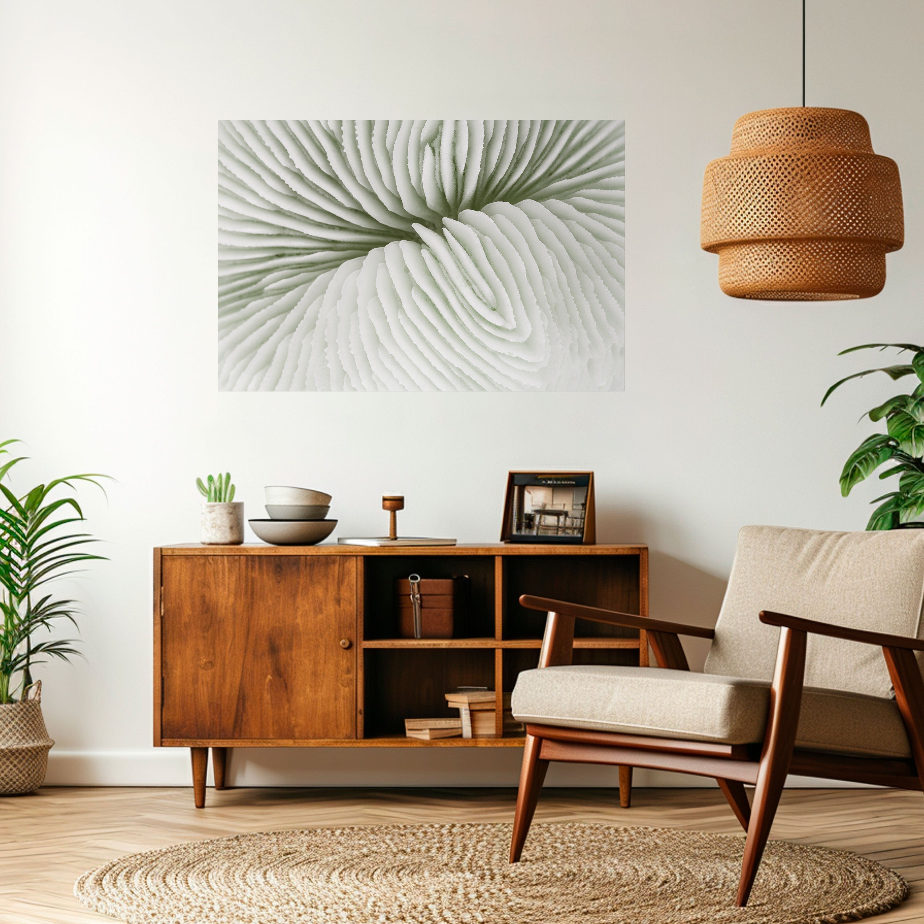 NATURE'S SYMMETRY Horizontales Poster zum Abziehen und Aufkleben