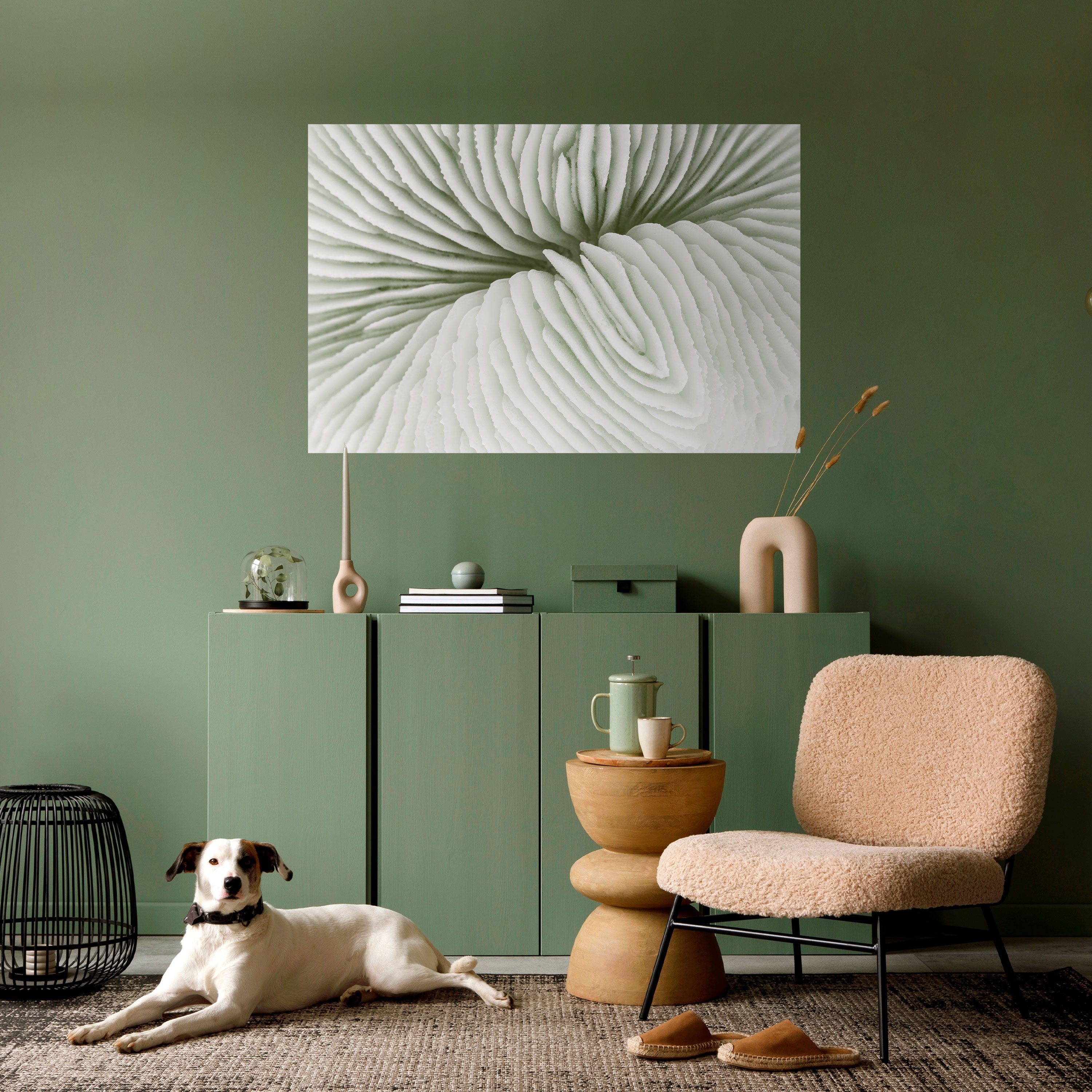 NATURE'S SYMMETRY Horizontales Poster zum Abziehen und Aufkleben