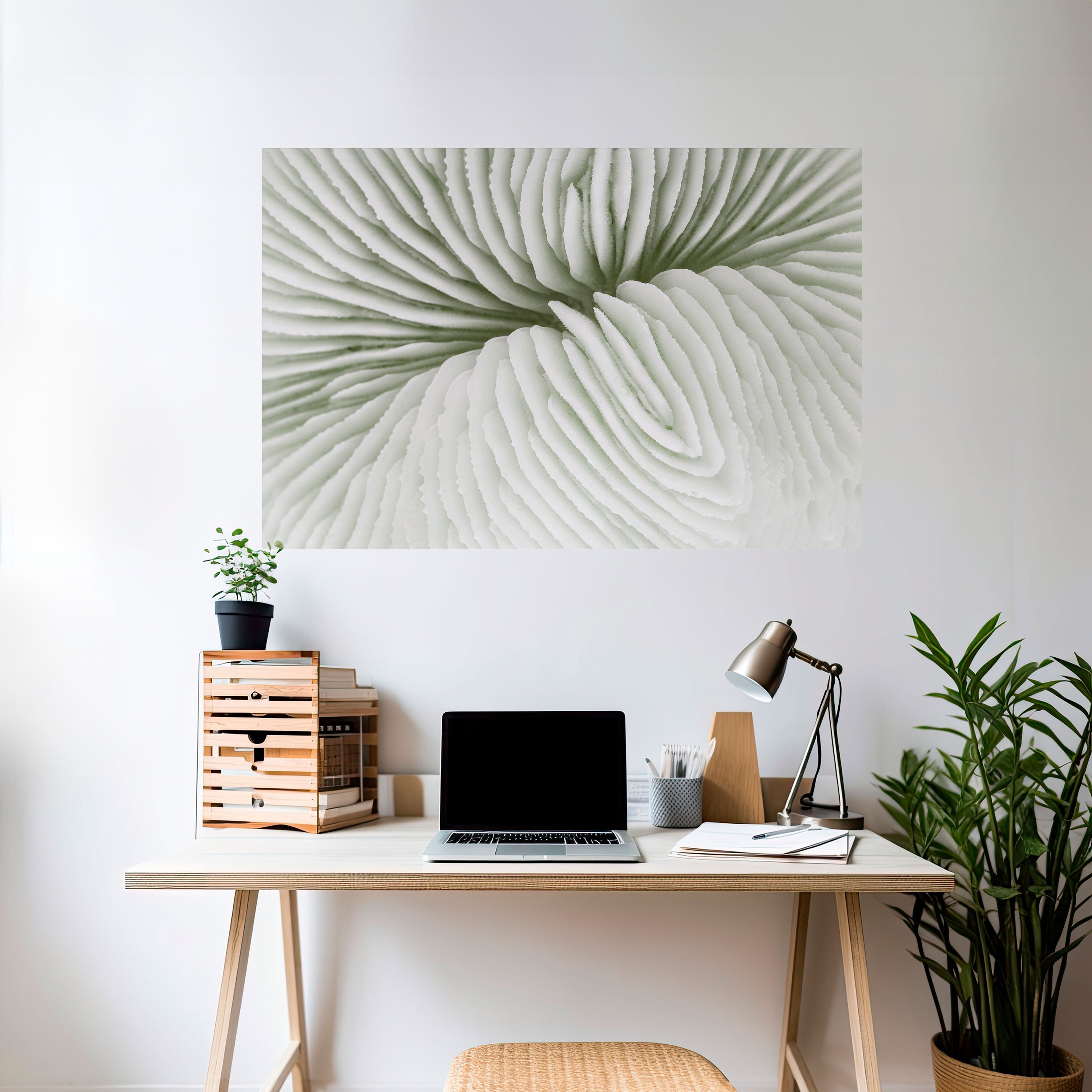 NATURE'S SYMMETRY Horizontales Poster zum Abziehen und Aufkleben