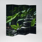 HARMONY STONES Dekorativer Paravent - 5-teilig