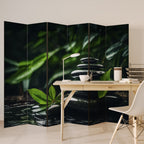 HARMONY STONES 6-Panel Room Divider