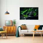 HARMONY STONES Selbstklebendes Horizontal-Poster