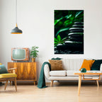 HARMONY STONES Selbstklebendes Poster - Hochformat