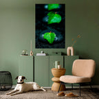 RAINDROPS ON STONE Selbstklebendes Poster - Hochformat