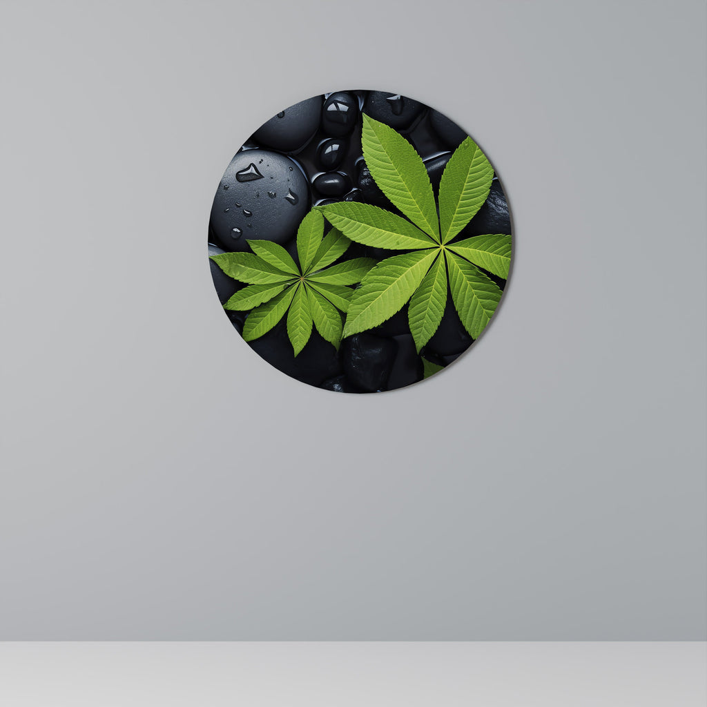 NATURE'S EMBRACE Runde Wanddekoration Ø 69 cm