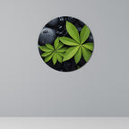 NATURE'S EMBRACE Runde Wanddekoration Ø 69 cm