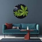 NATURE'S EMBRACE Runde Wanddekoration Ø 69 cm