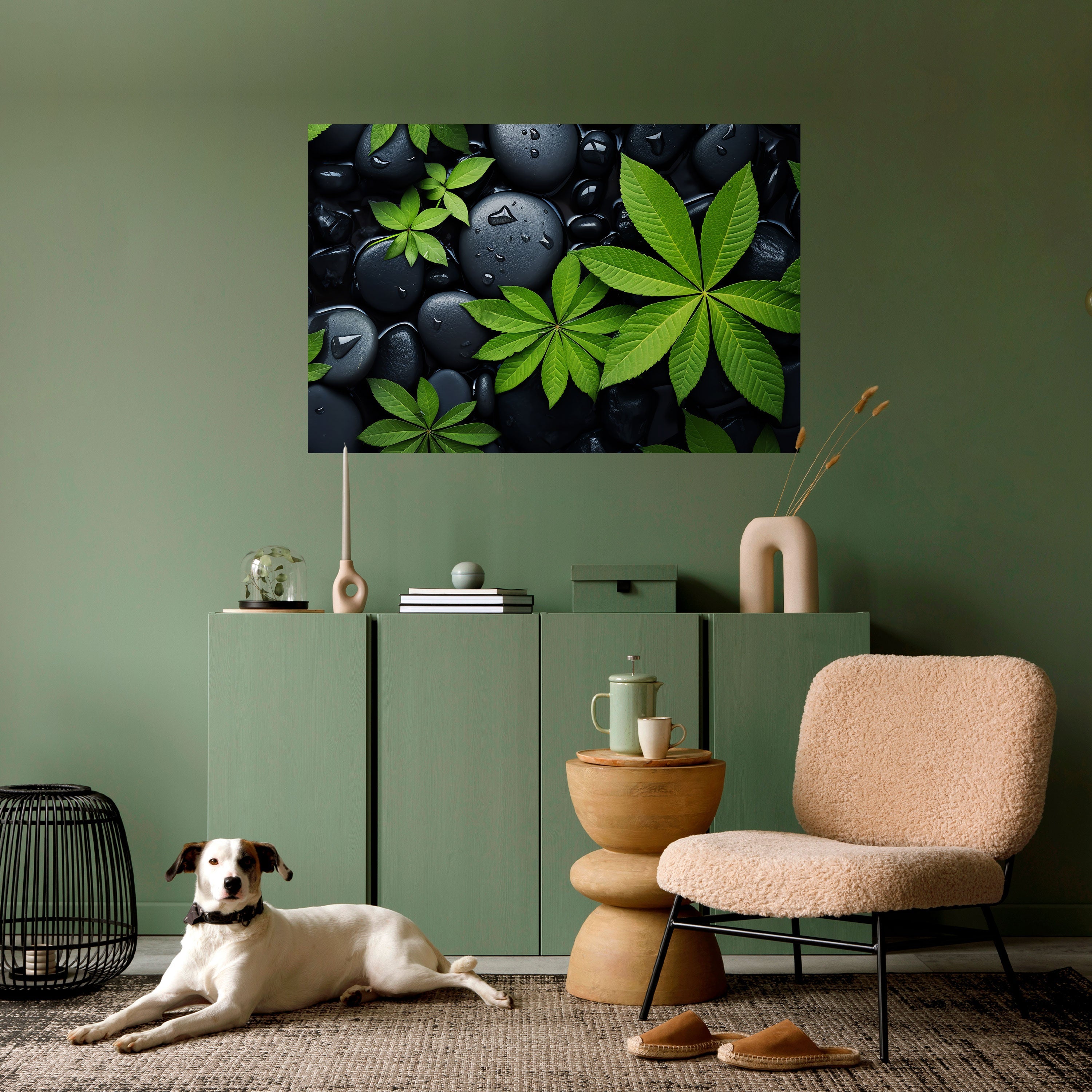 NATURE'S EMBRACE Horizontales Poster zum Abziehen und Aufkleben