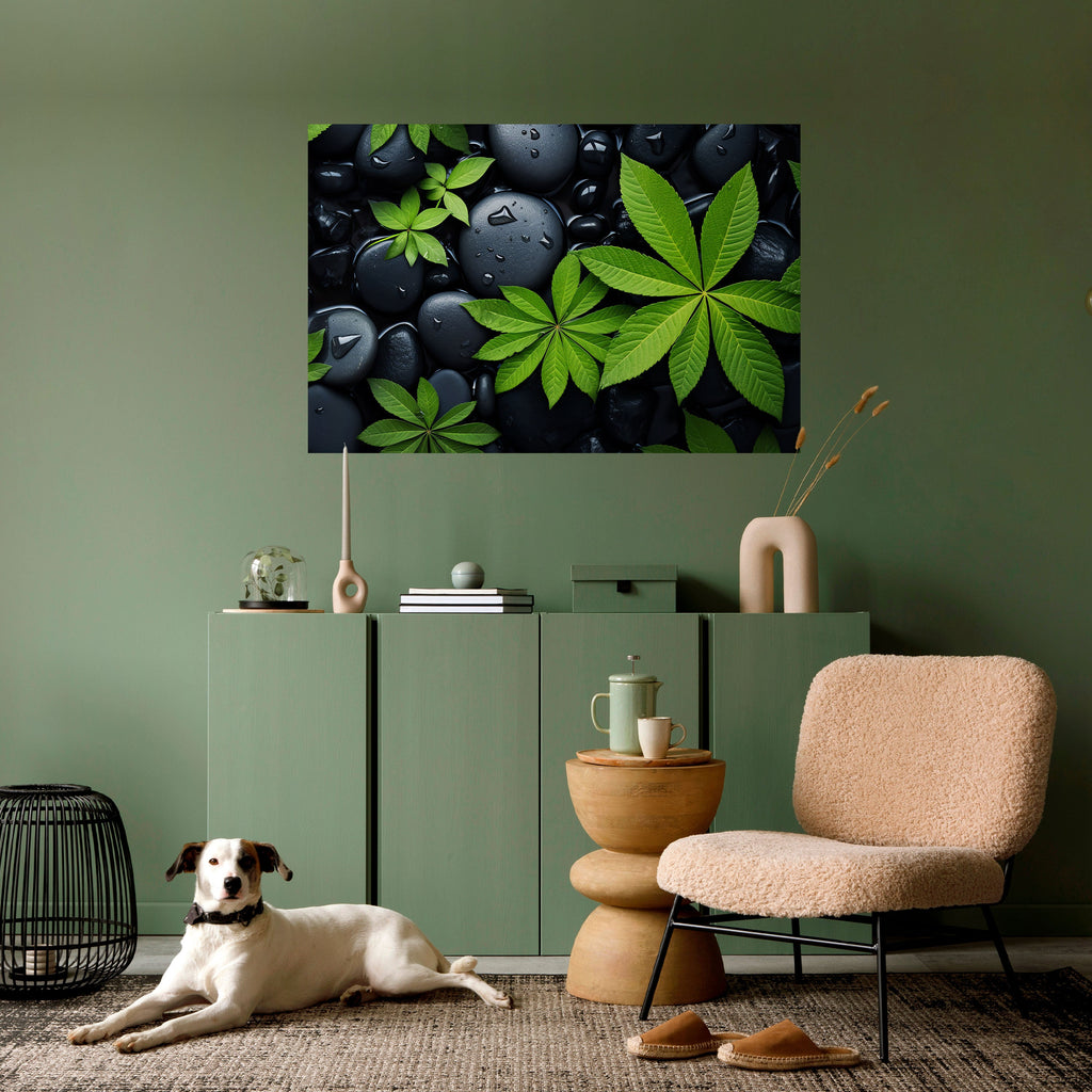 NATURE'S EMBRACE Horizontales Poster zum Abziehen und Aufkleben