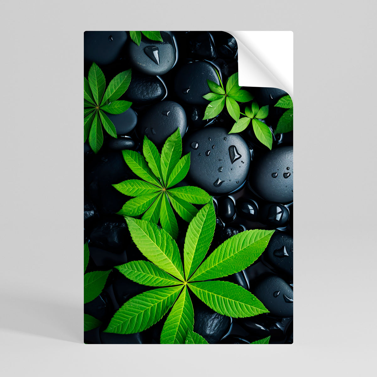 NATURE'S EMBRACE Selbstklebendes Poster - Hochformat