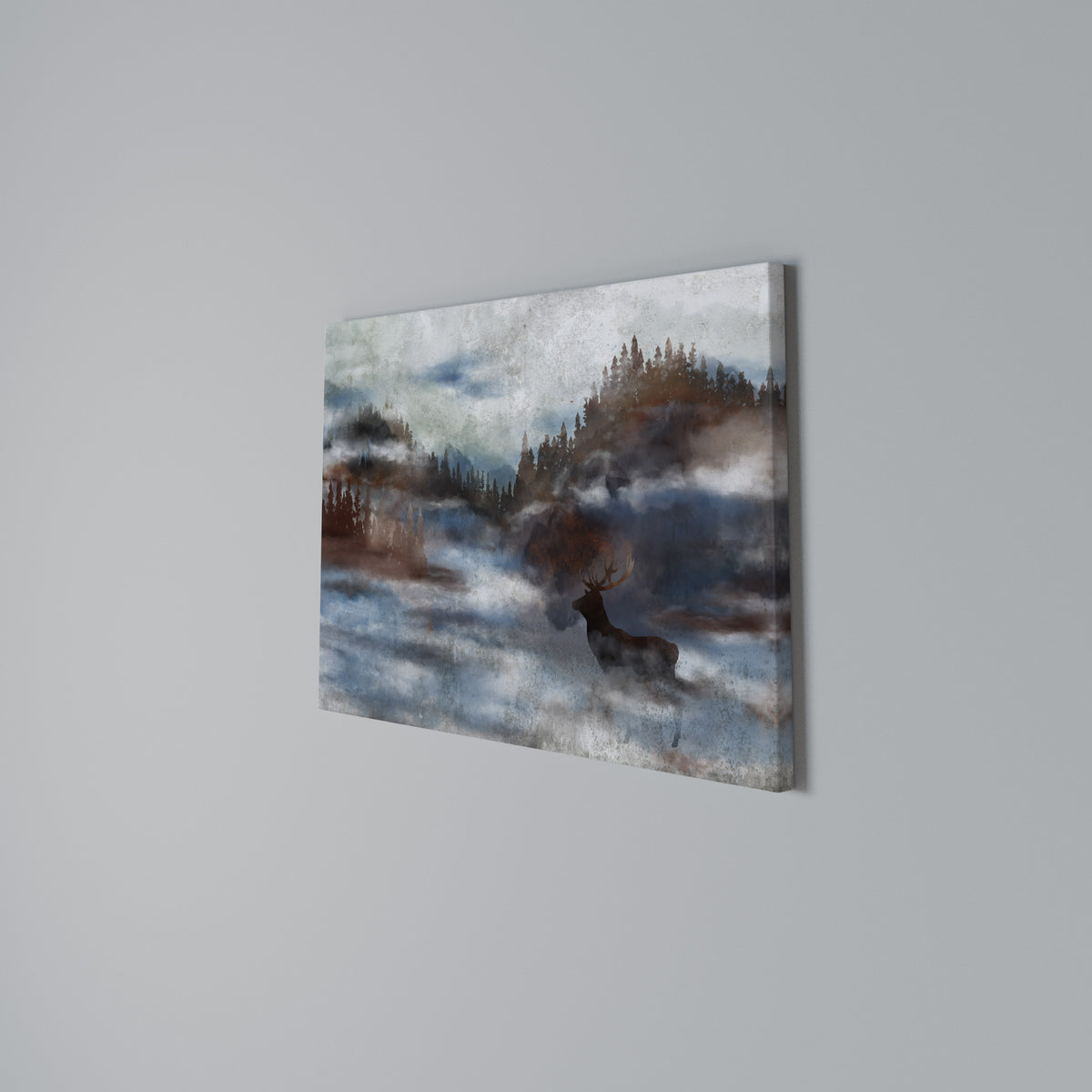 HARMONY IN HAZE Horizontal Canvas Print