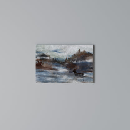 HARMONY IN HAZE Horizontal Canvas Print