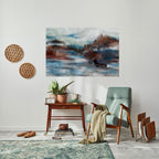 HARMONY IN HAZE Selbstklebendes Horizontal-Poster