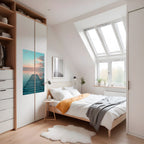 GENTLE MORNING MYSTIQUE Selbstklebendes Poster - Hochformat