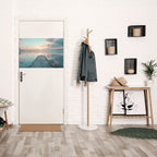 GENTLE MORNING MYSTIQUE Selbstklebendes Horizontal-Poster