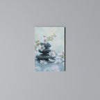 MINDFUL MOMENTS Vertical Canvas Print
