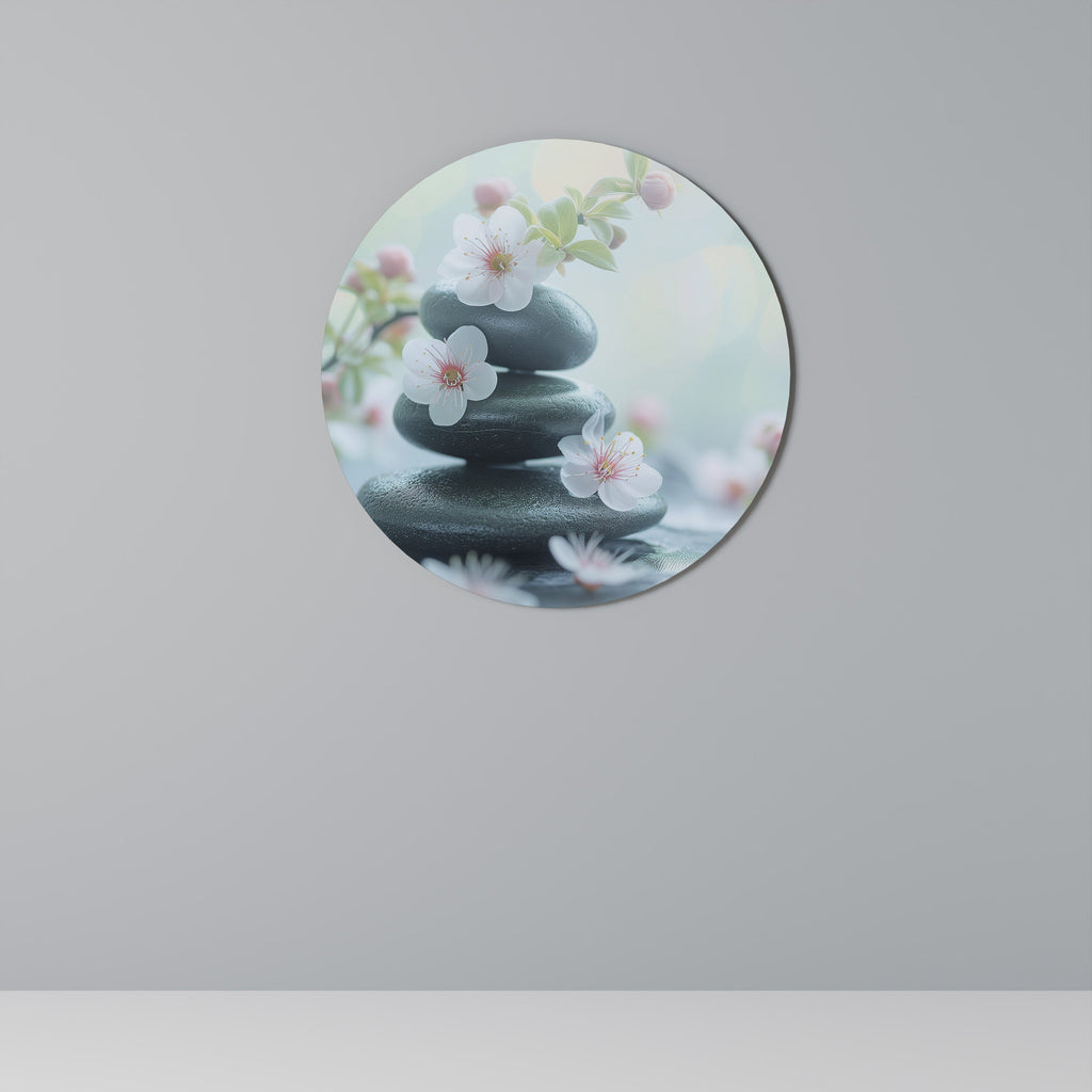 MINDFUL MOMENTS Runde Wanddekoration Ø 69 cm