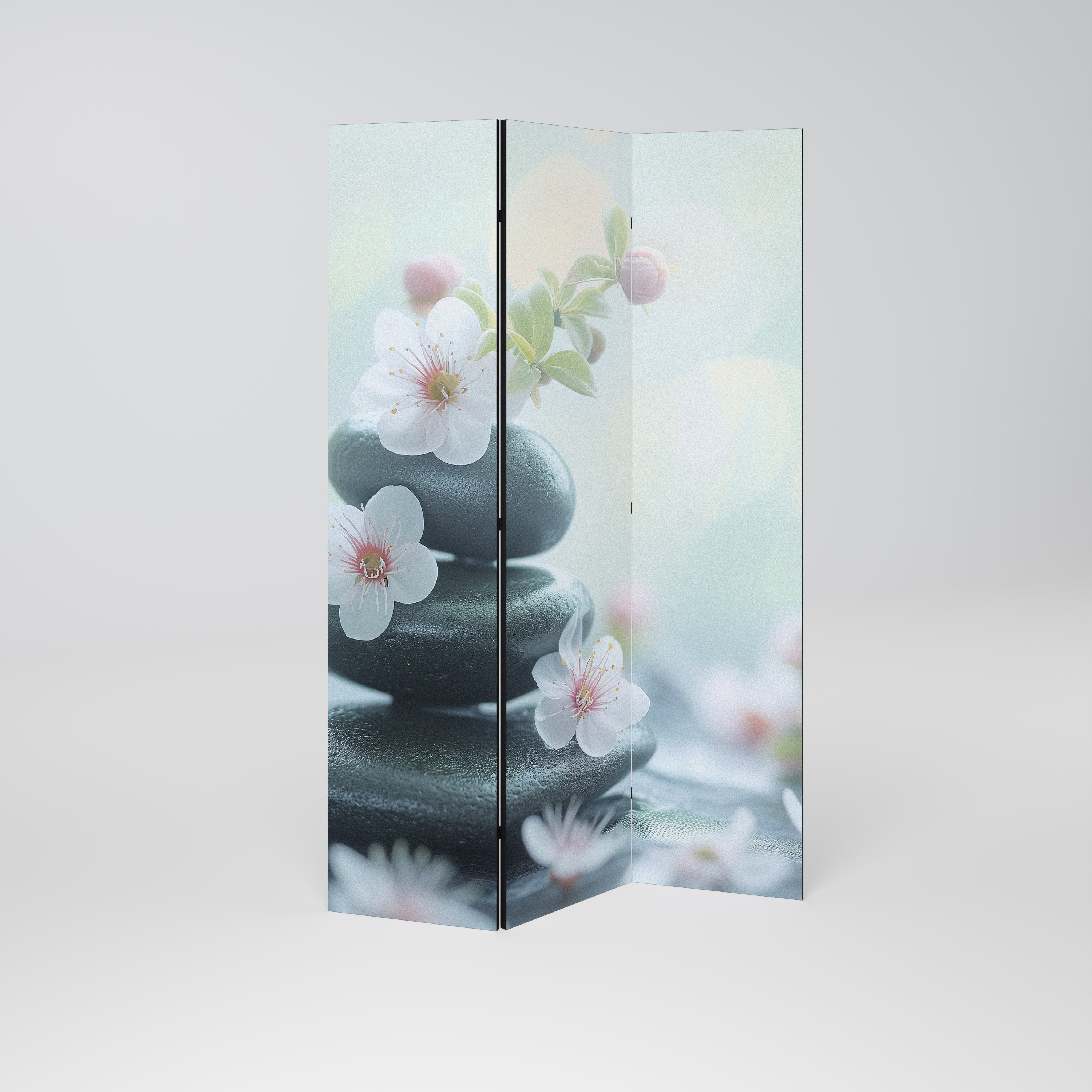 MINDFUL MOMENTS Dekorativer 3-teiliger Raumteiler