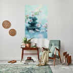 MINDFUL MOMENTS Selbstklebendes Poster - Hochformat