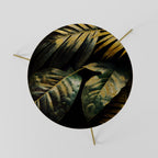 ENIGMATIC FOLIAGE TWILIGHT Couchtisch Ø 60 cm