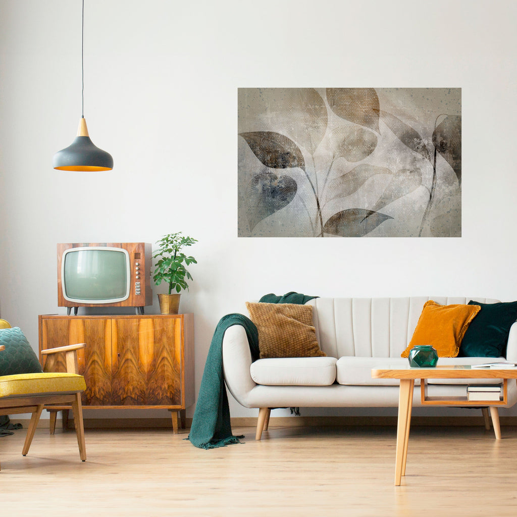 SERENE BOTANICAL HARMONY Horizontales Poster zum Abziehen und Aufkleben