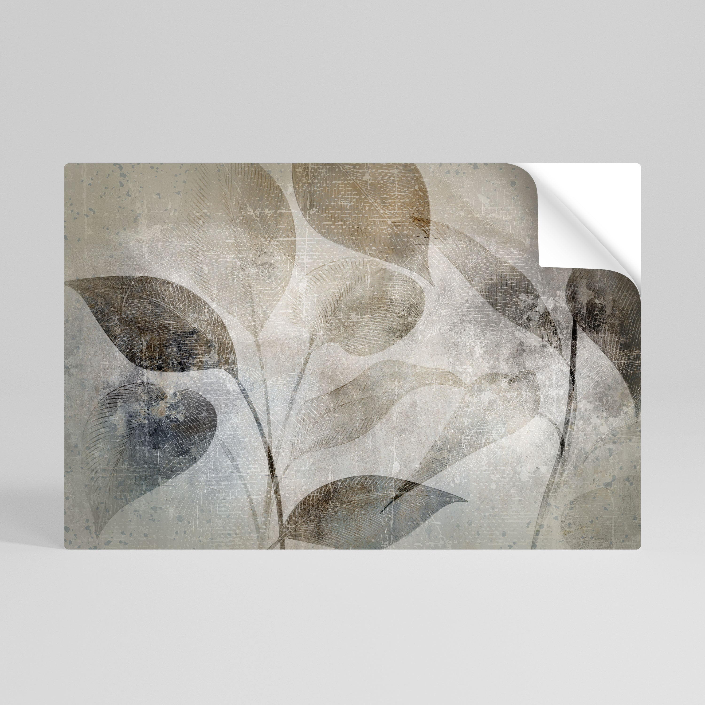 SERENE BOTANICAL HARMONY Horizontales Poster zum Abziehen und Aufkleben