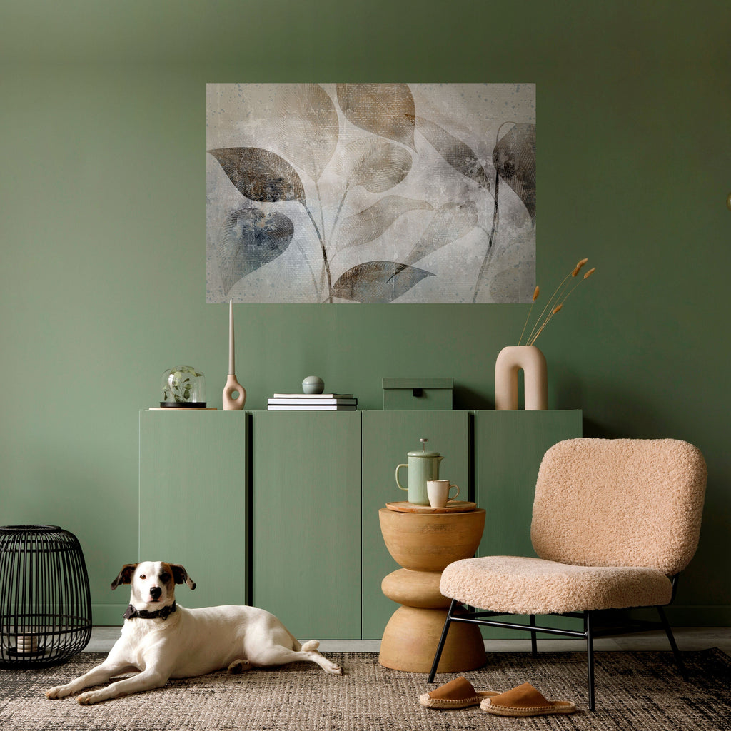 SERENE BOTANICAL HARMONY Horizontales Poster zum Abziehen und Aufkleben