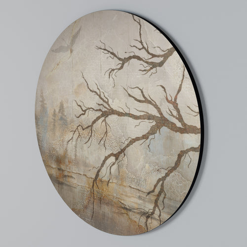 FLIGHT OF FANTASY Rundes Wandbild