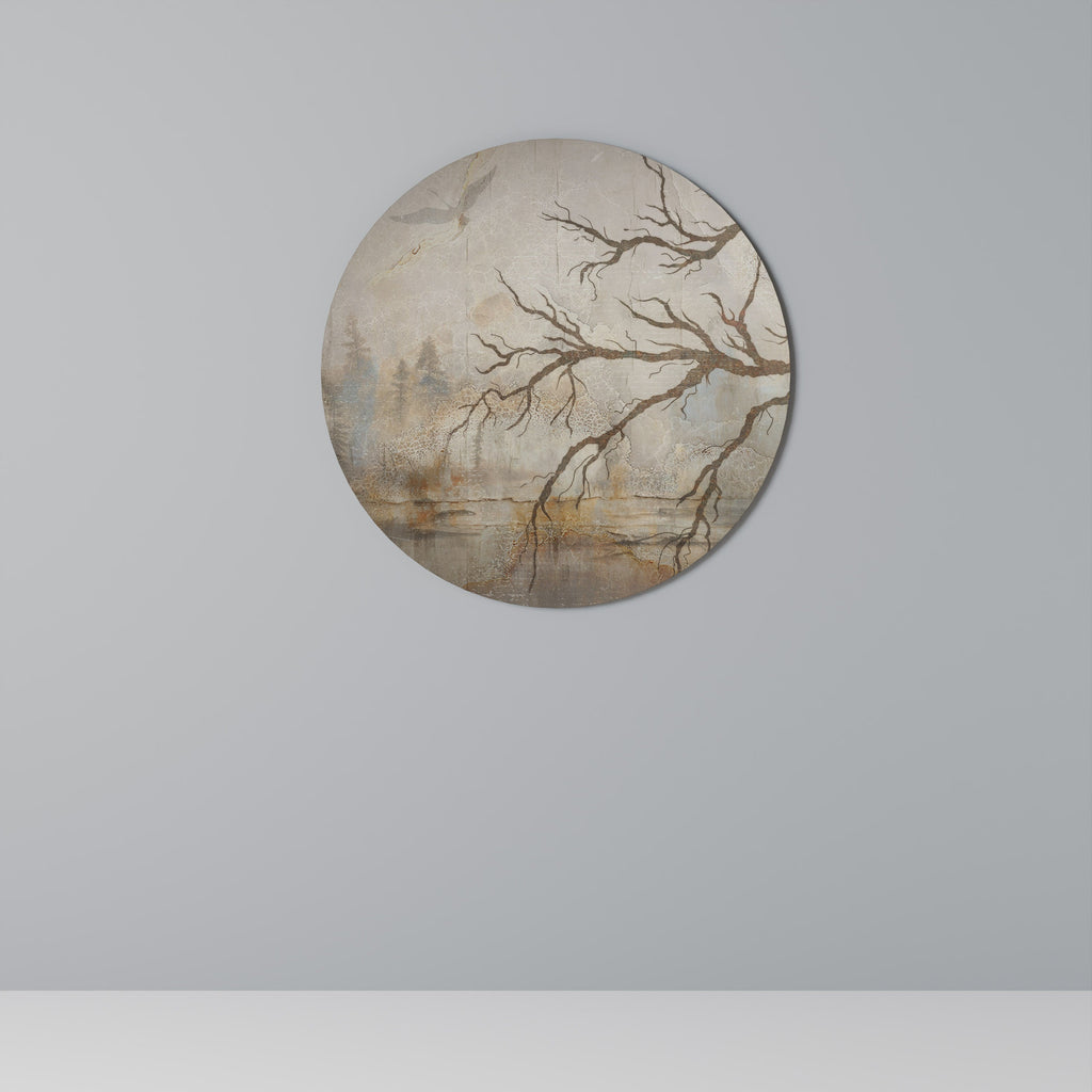 FLIGHT OF FANTASY Runde Wanddekoration Ø 69 cm