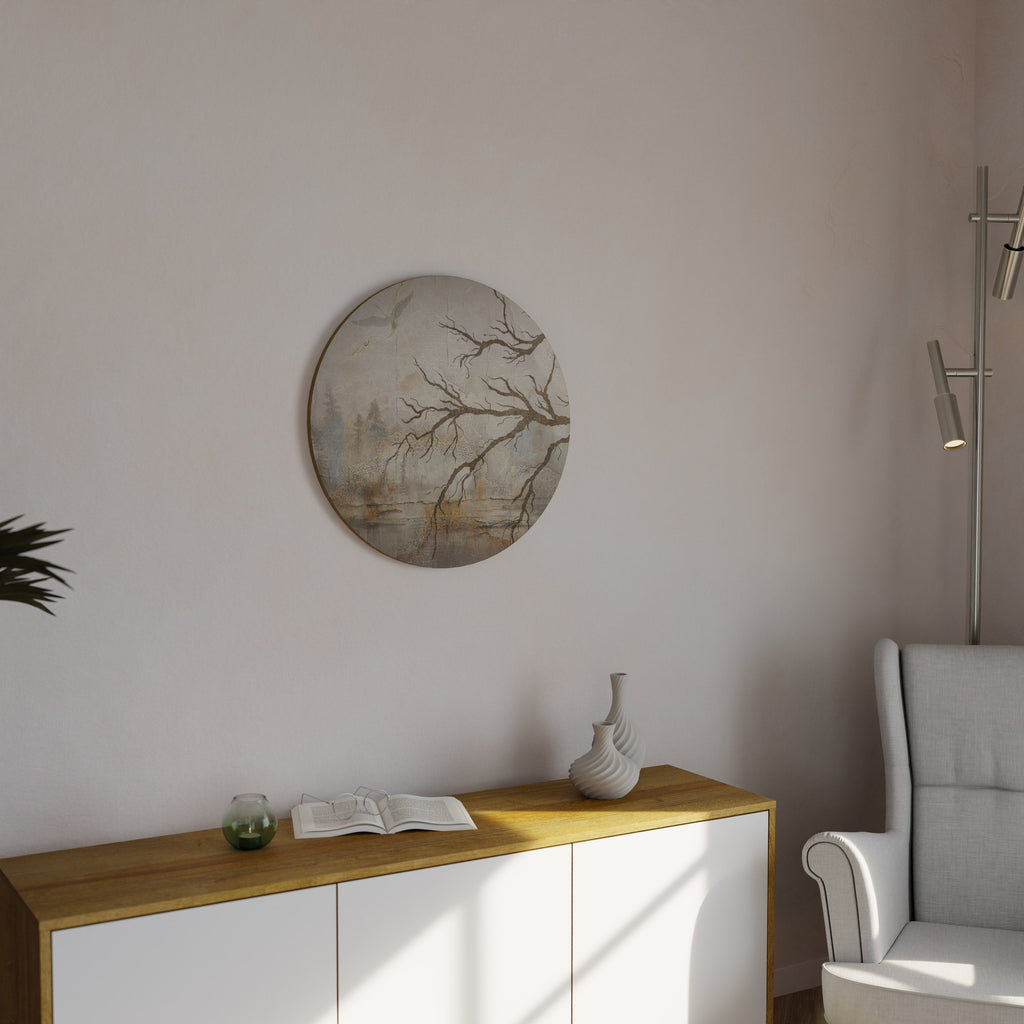 FLIGHT OF FANTASY Runde Wanddekoration Ø 69 cm