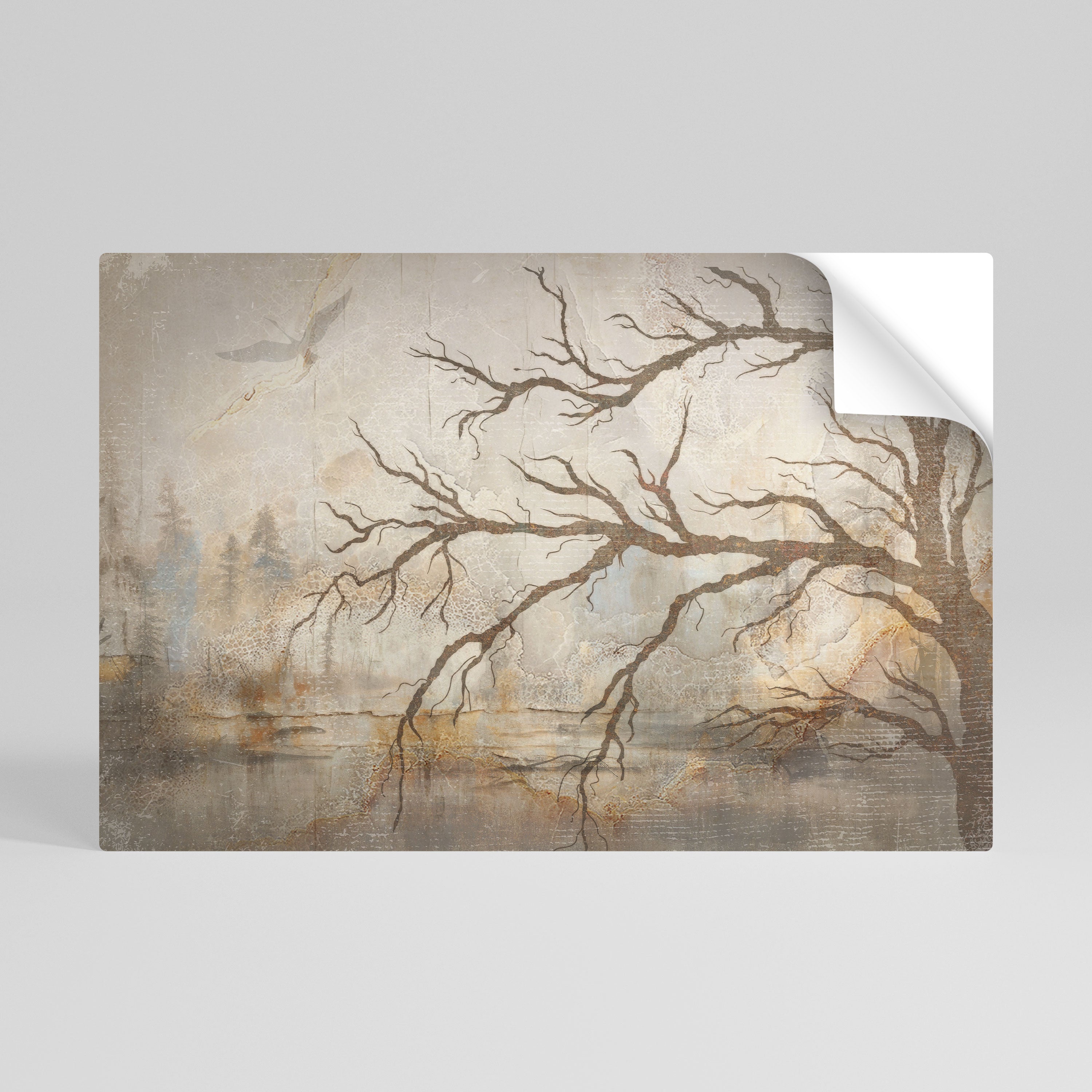 FLIGHT OF FANTASY Selbstklebendes Horizontal-Poster