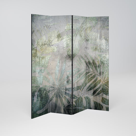 HARMONY IN GREENERY 4-teiliger Paravent