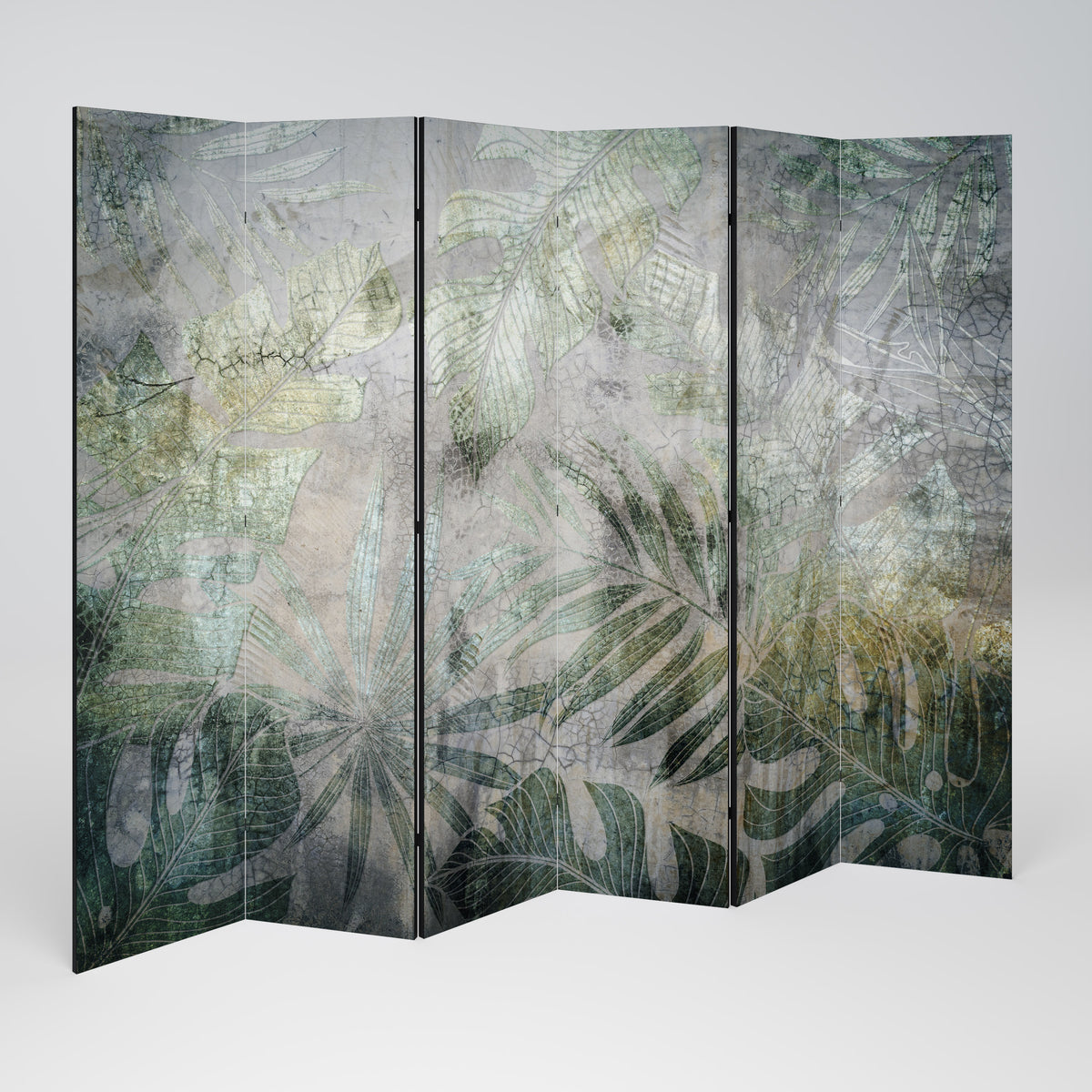 HARMONY IN GREENERY 6-teiliger Paravent