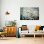 HARMONY IN GREENERY Peel and Stick Horizontal Poster